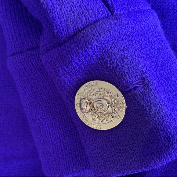vintage St John cardigan  sz Small - Picture 13 of 15
